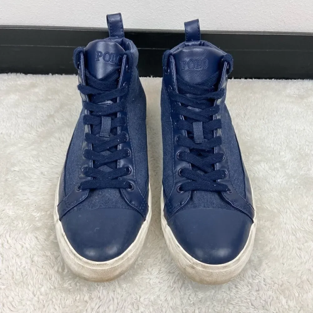 Polo Ralph Lauren Clarke High-Top Sneakers